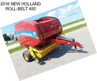 2016 NEW HOLLAND ROLL-BELT 450