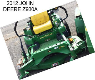 2012 JOHN DEERE Z930A