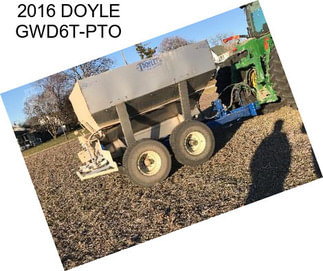 2016 DOYLE GWD6T-PTO