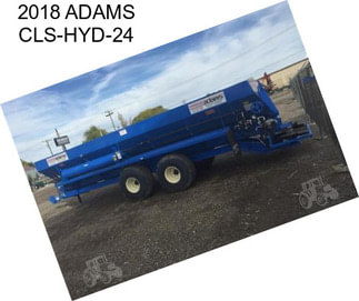 2018 ADAMS CLS-HYD-24