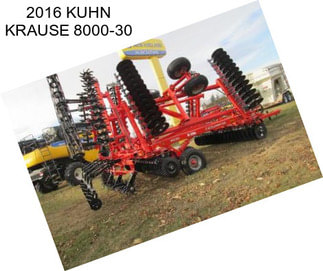 2016 KUHN KRAUSE 8000-30