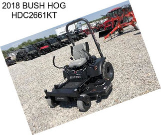 2018 BUSH HOG HDC2661KT