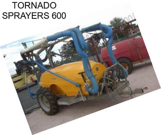 TORNADO SPRAYERS 600