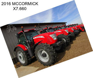 2016 MCCORMICK X7.660