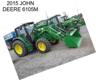 2015 JOHN DEERE 6105M