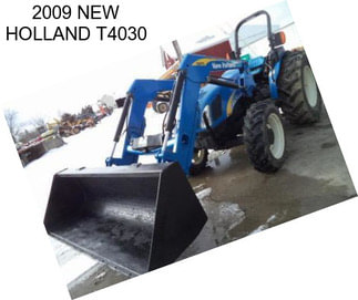 2009 NEW HOLLAND T4030