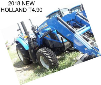 2018 NEW HOLLAND T4.90