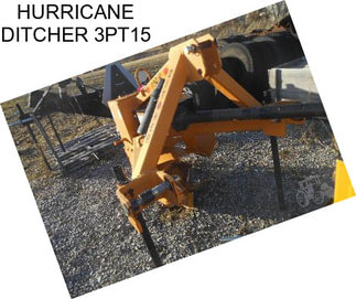 HURRICANE DITCHER 3PT15