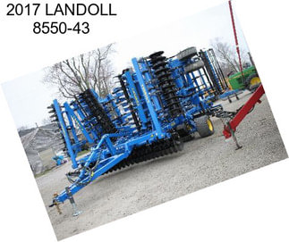 2017 LANDOLL 8550-43