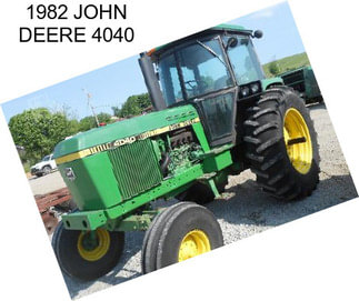 1982 JOHN DEERE 4040