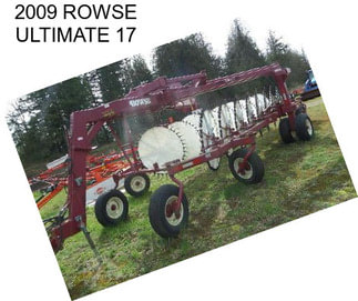 2009 ROWSE ULTIMATE 17