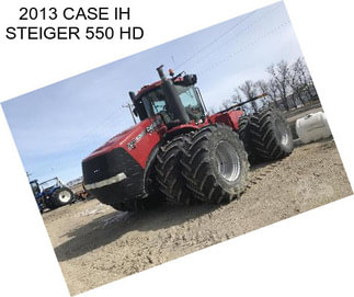 2013 CASE IH STEIGER 550 HD