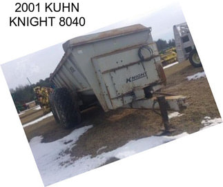 2001 KUHN KNIGHT 8040