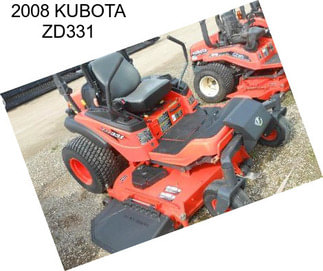 2008 KUBOTA ZD331