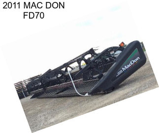 2011 MAC DON FD70