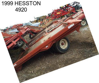 1999 HESSTON 4920