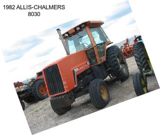 1982 ALLIS-CHALMERS 8030