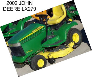 2002 JOHN DEERE LX279