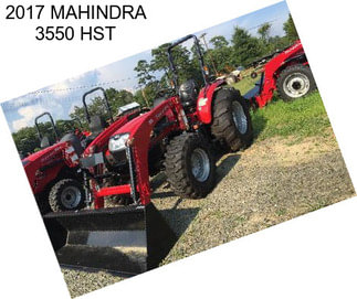 2017 MAHINDRA 3550 HST