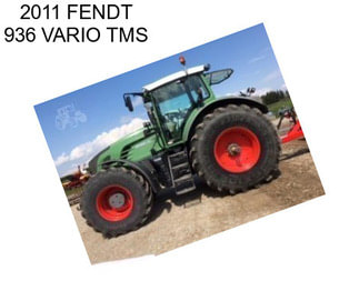 2011 FENDT 936 VARIO TMS