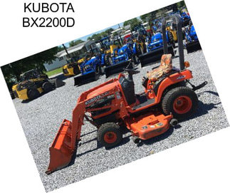 KUBOTA BX2200D