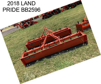 2018 LAND PRIDE BB2596