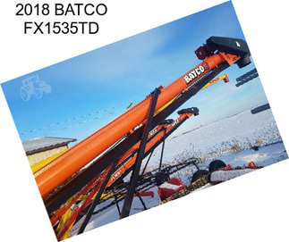 2018 BATCO FX1535TD