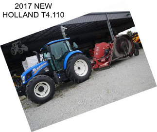 2017 NEW HOLLAND T4.110