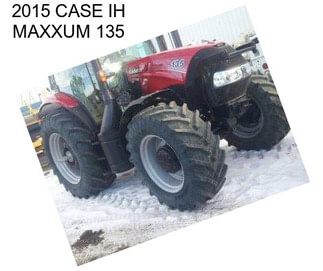 2015 CASE IH MAXXUM 135