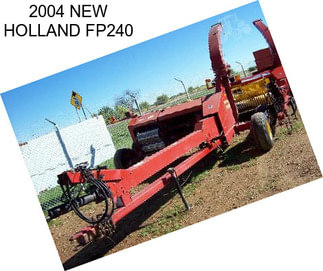 2004 NEW HOLLAND FP240