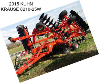 2015 KUHN KRAUSE 8210-25W