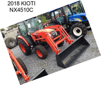 2018 KIOTI NX4510C
