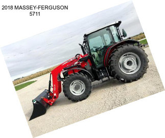 2018 MASSEY-FERGUSON 5711