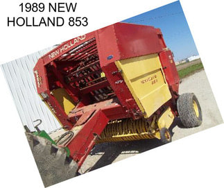 1989 NEW HOLLAND 853