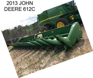 2013 JOHN DEERE 612C