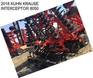 2018 KUHN KRAUSE INTERCEPTOR 8050