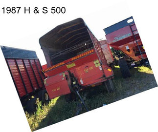 1987 H & S 500