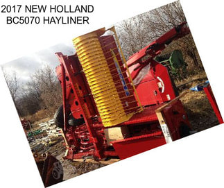 2017 NEW HOLLAND BC5070 HAYLINER