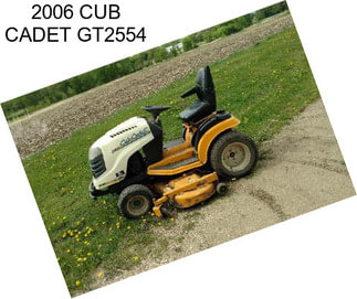 2006 CUB CADET GT2554