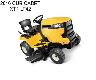 2016 CUB CADET XT1 LT42