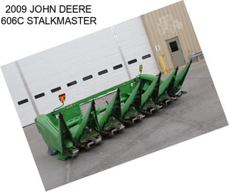 2009 JOHN DEERE 606C STALKMASTER