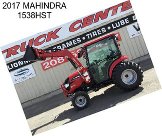 2017 MAHINDRA 1538HST