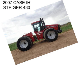 2007 CASE IH STEIGER 480