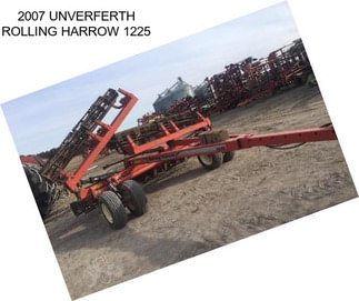 2007 UNVERFERTH ROLLING HARROW 1225