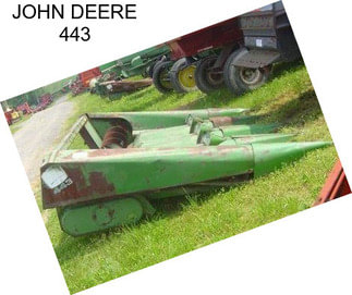 JOHN DEERE 443