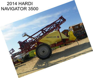 2014 HARDI NAVIGATOR 3500