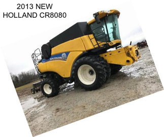 2013 NEW HOLLAND CR8080