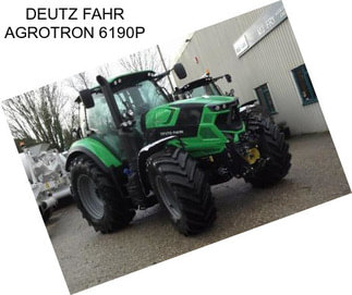 DEUTZ FAHR AGROTRON 6190P