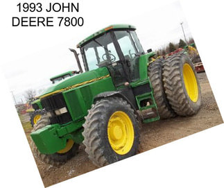 1993 JOHN DEERE 7800