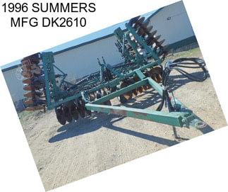 1996 SUMMERS MFG DK2610